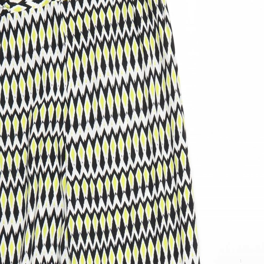 Womens UK Size S Marks and Spencer Regular Fit  Multicoloured Trousers