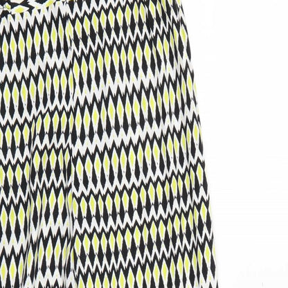 Womens UK Size S Marks and Spencer Regular Fit  Multicoloured Trousers