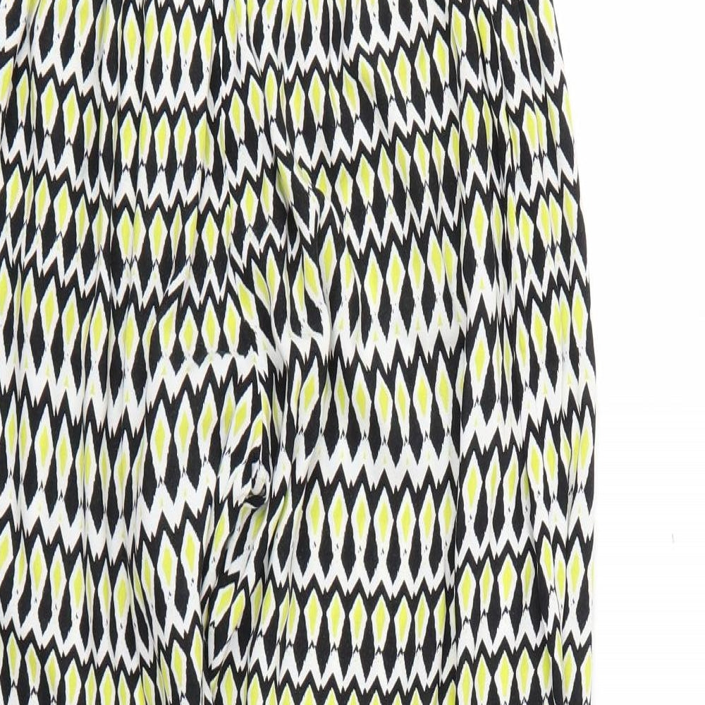 Womens UK Size S Marks and Spencer Regular Fit  Multicoloured Trousers