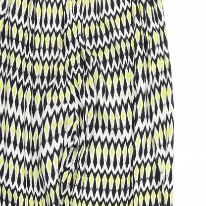 Womens UK Size S Marks and Spencer Regular Fit  Multicoloured Trousers