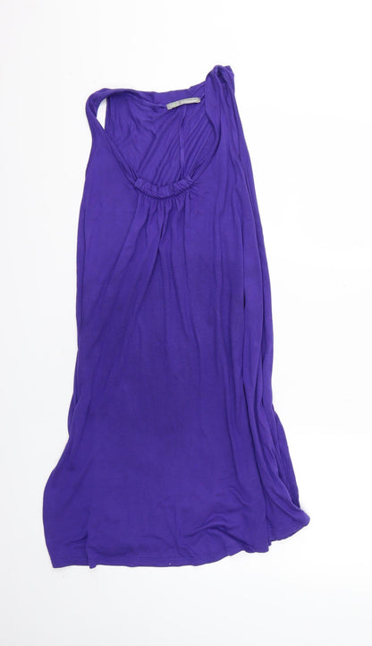 Marks and Spencer Womens Purple   T-Shirt Dress  Size 8