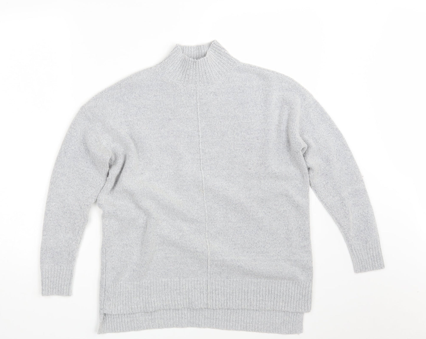 Womens UK Size XS Oasis Grey Pullover Jumper