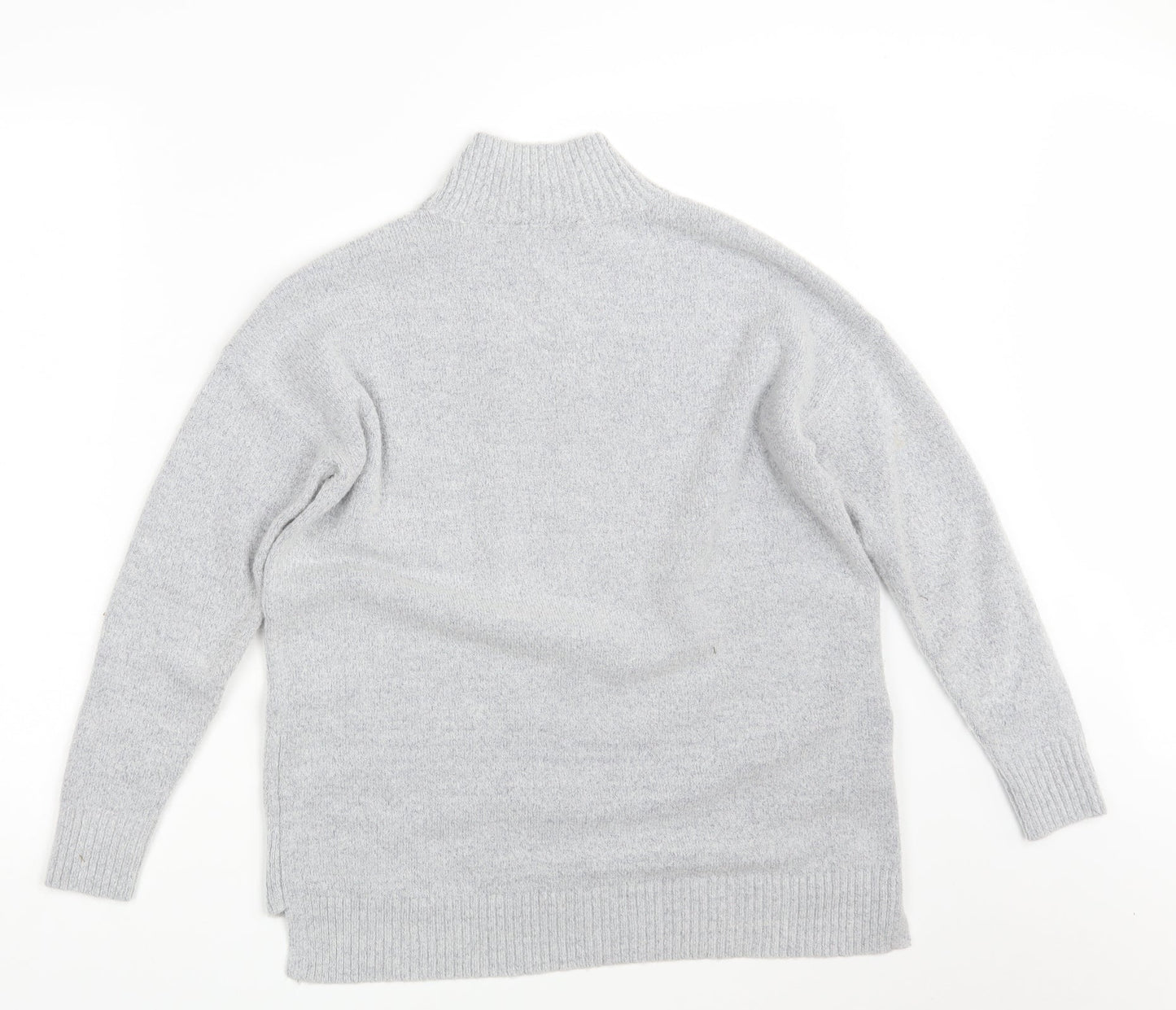 Womens UK Size XS Oasis Grey Pullover Jumper