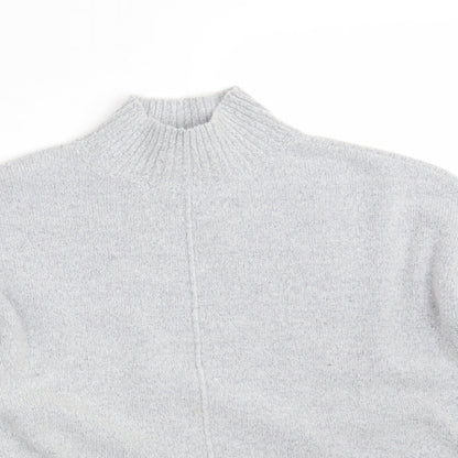 Womens UK Size XS Oasis Grey Pullover Jumper