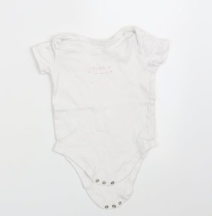 Matalan Girls White   Romper One-Piece Size 12-18 Months