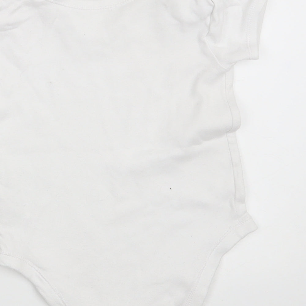 Matalan Girls White   Romper One-Piece Size 12-18 Months