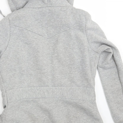 Rivers Womens Grey   Cardigan Hoodie Size 10