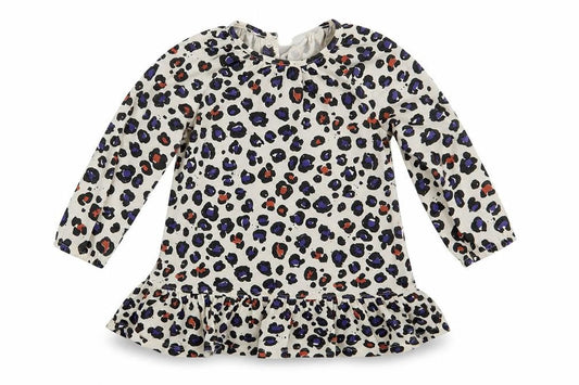 NEXT Girls Ivory Animal Print  A-Line  Size 12-18 Months