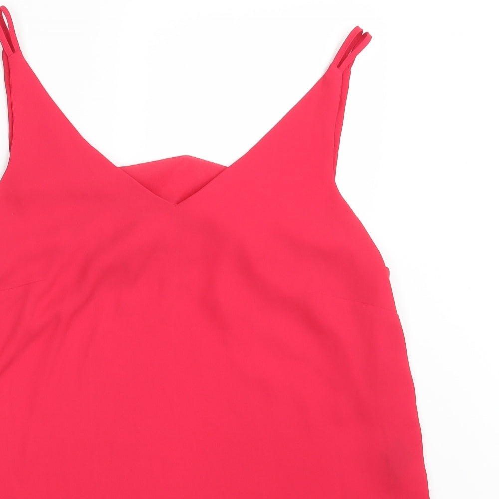 Papaya Womens Pink   Basic Blouse Size 12