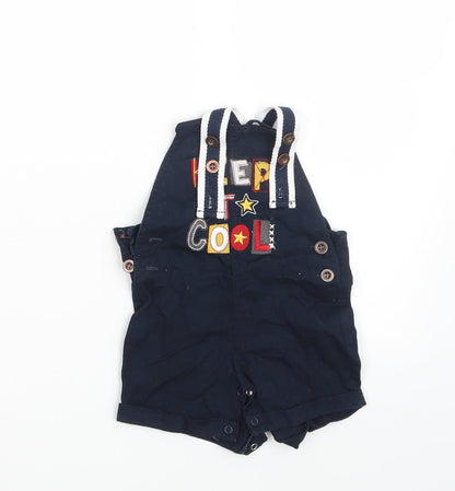 Ackerman's Baby Baby Blue  Denim Pinafore/Dungaree Dress  Size 3-6 Months  - Keep it Cool