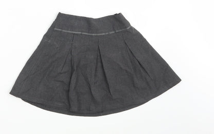 TU Girls Grey   Mini Skirt Size 5 Years - School Wear