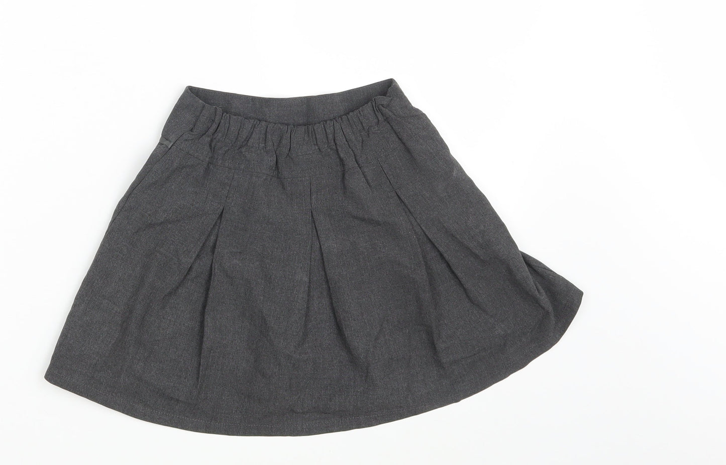 TU Girls Grey   Mini Skirt Size 5 Years - School Wear