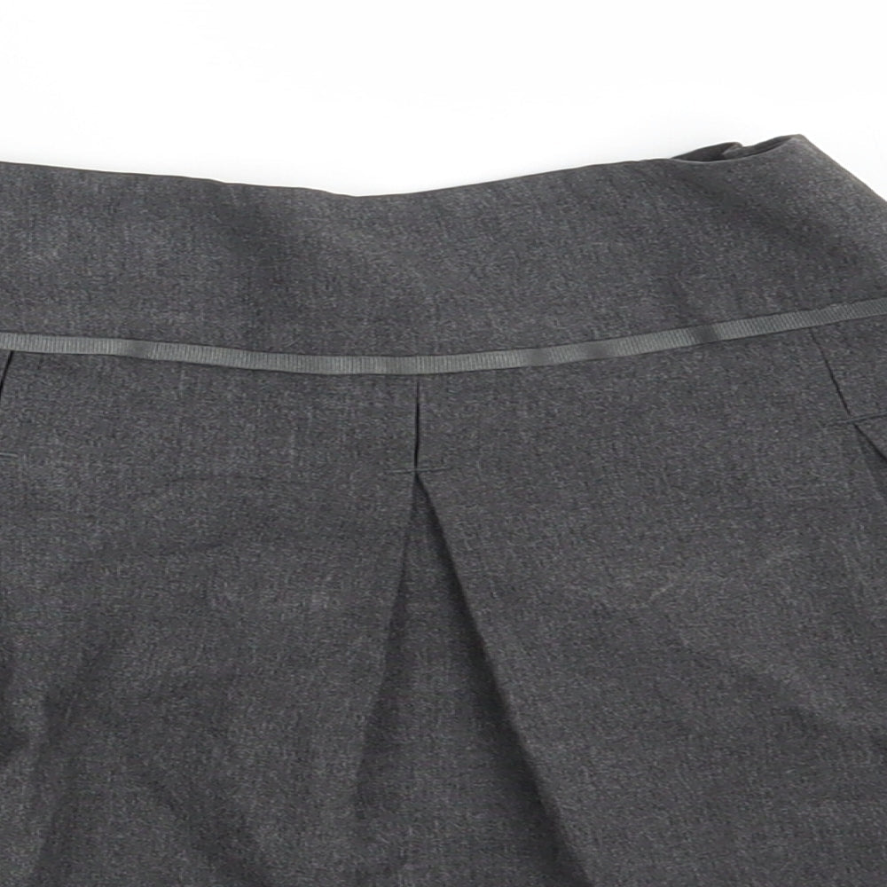 TU Girls Grey   Mini Skirt Size 5 Years - School Wear