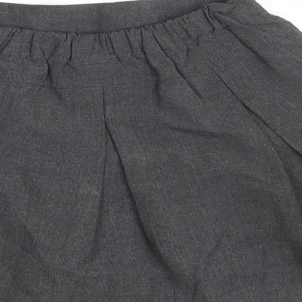 TU Girls Grey   Mini Skirt Size 5 Years - School Wear