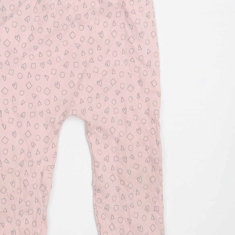 George Girls Pink   Jogger Leggings Size 12-18 Months  - Waist 16in; Inside  leg 10in