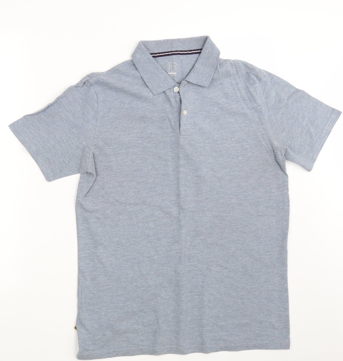 DECATHLON Mens Grey    Polo Size M