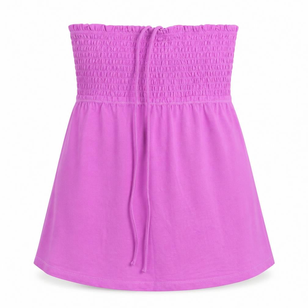Front view of South women’s purple fit & flare, size UK 12
