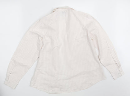 Womens UK Size 16 Double TWO Pink Basic Button-Up