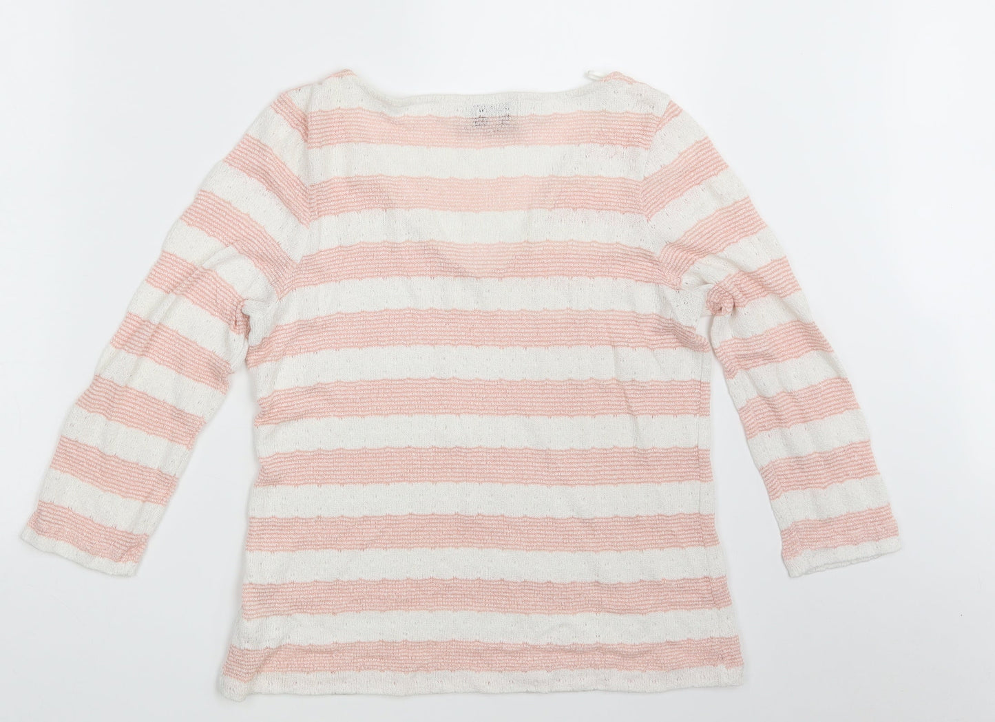 Womens UK Size 12 NEXT Pink Pullover Sweatshirt