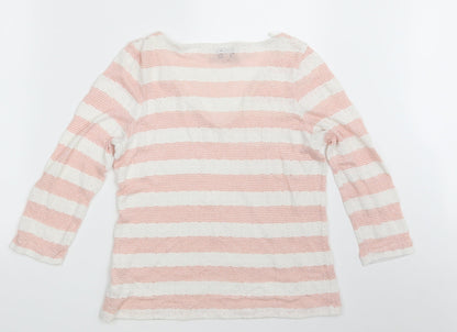 Womens UK Size 12 NEXT Pink Pullover Sweatshirt