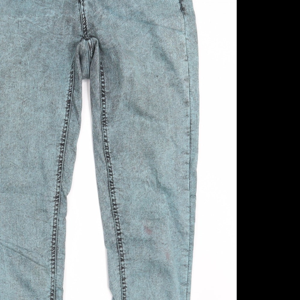 Denim Co. Womens Blue  Denim Skinny Jeans Size 12 L30 in