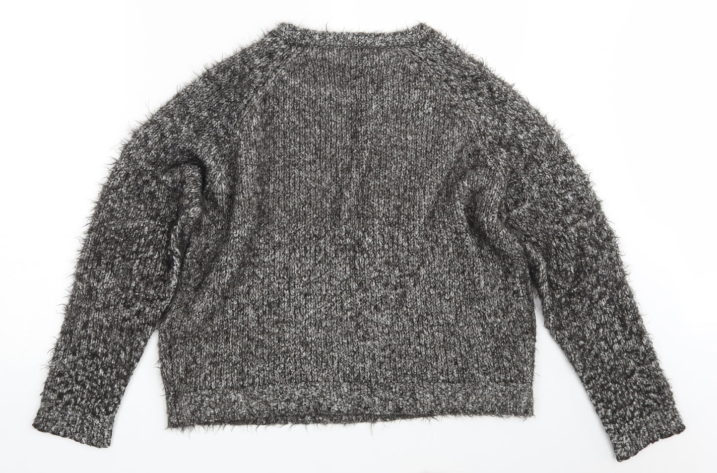 George Womens Grey  Knit Pullover Jumper Size 14