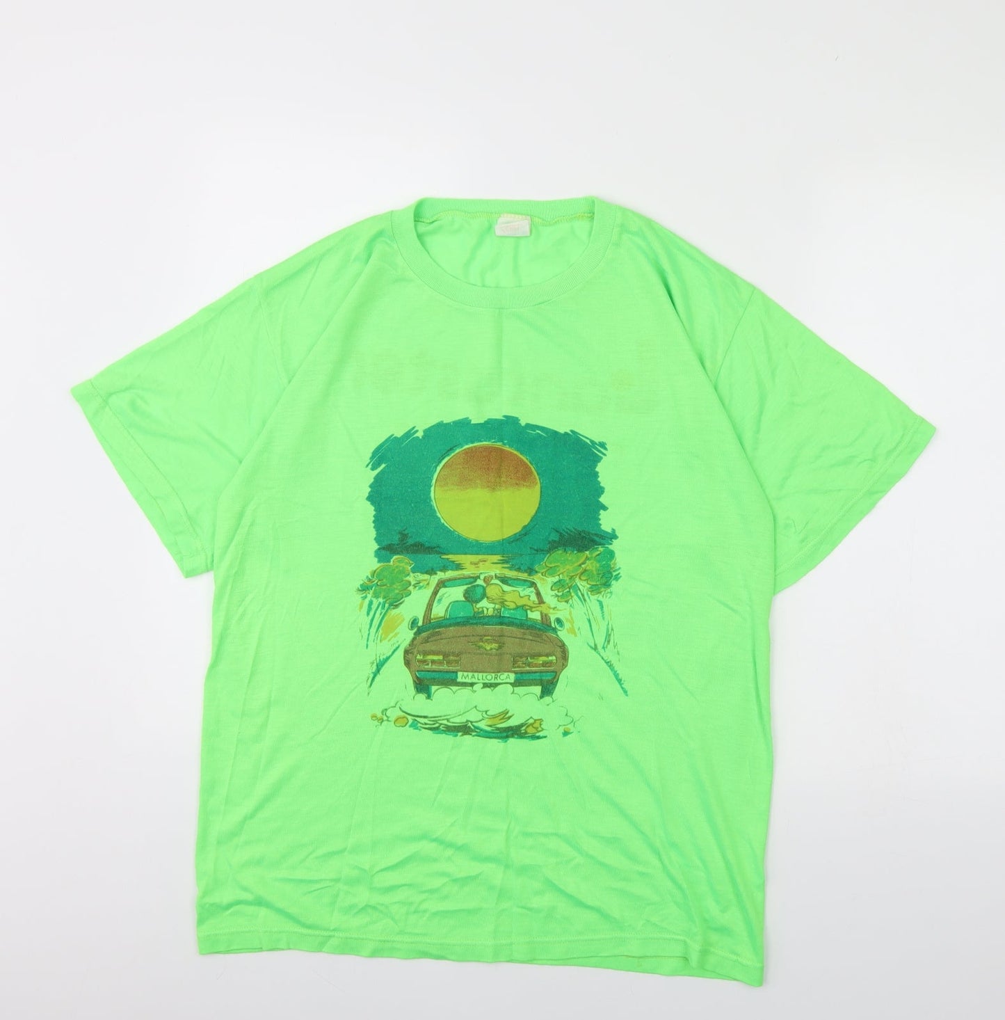 Ferpi Mens Green    T-Shirt Size S