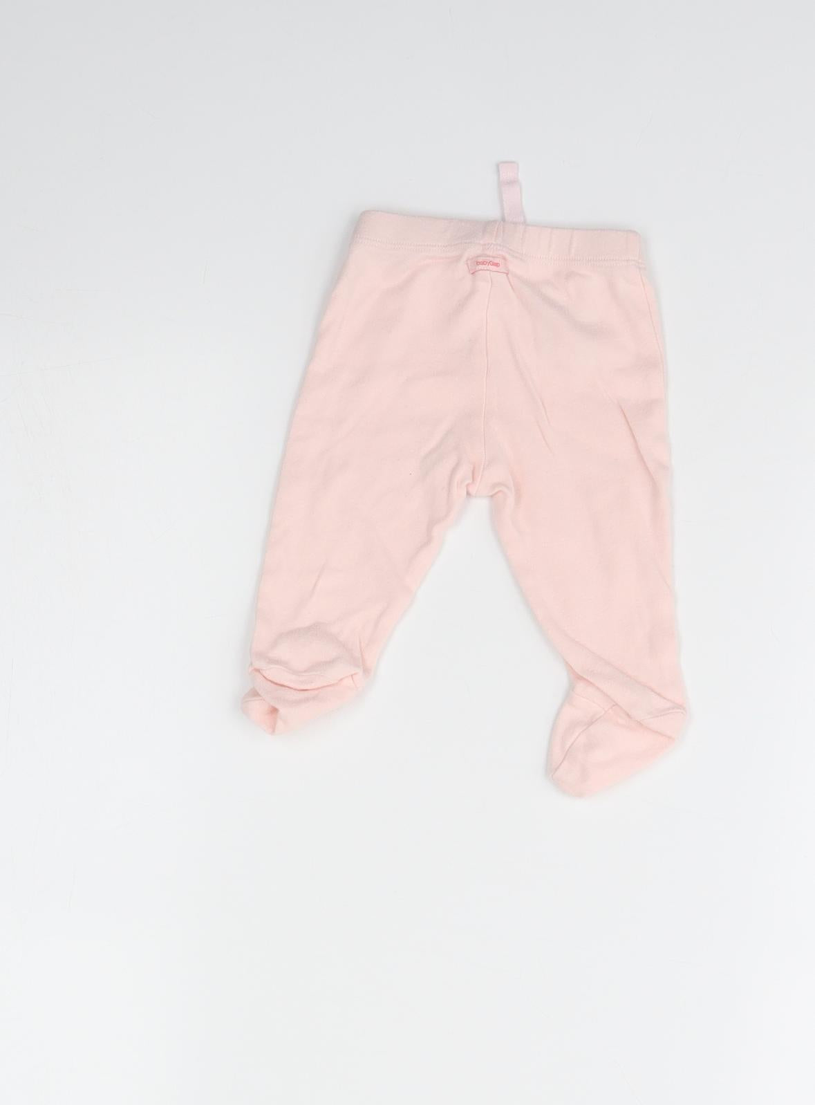 Gap Girls Pink   Jogger Trousers Size 0-3 Months