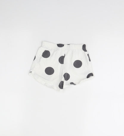 George Girls White Spotted  Cami Pyjama Pants Size 3 Years