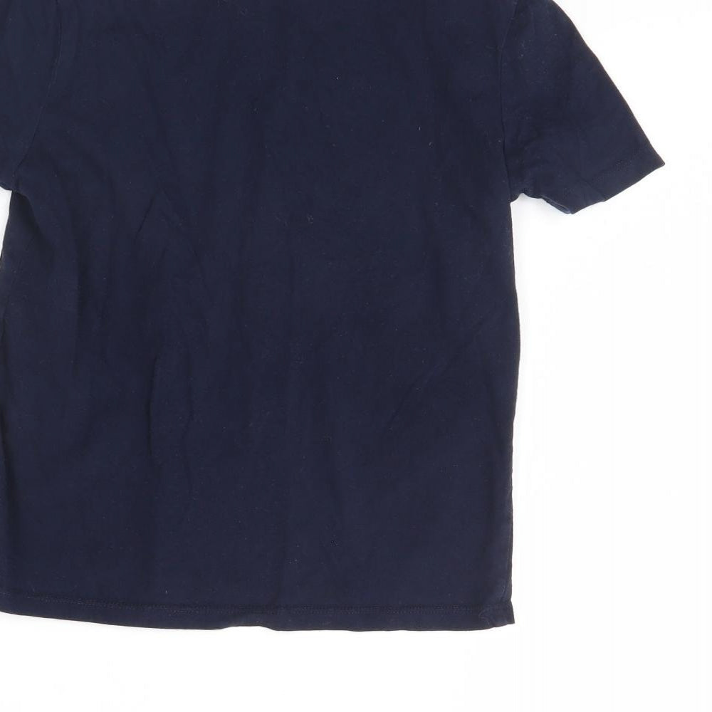 Gap Boys Blue   Basic T-Shirt Size M  - Dinosaur
