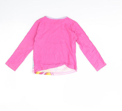 Disney Girls Pink Solid  Cami Pyjama Top Size 5 Years  - Daisy duck