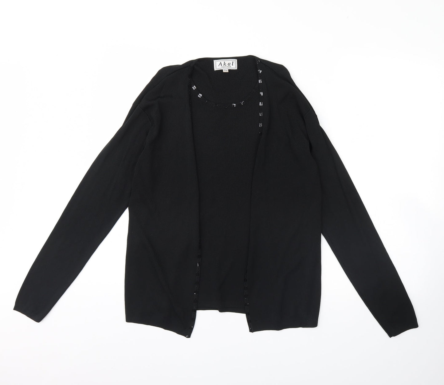 Womens UK Size S Akal Black Pullover Jumper