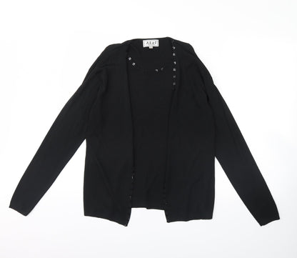 Womens UK Size S Akal Black Pullover Jumper