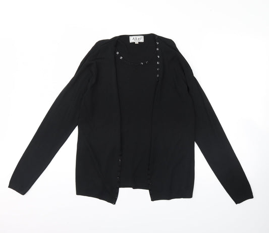 Womens UK Size S Akal Black Pullover Jumper
