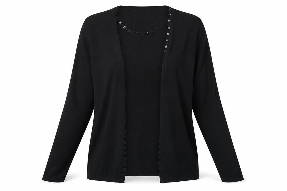 Womens UK Size S Akal Black Pullover Jumper