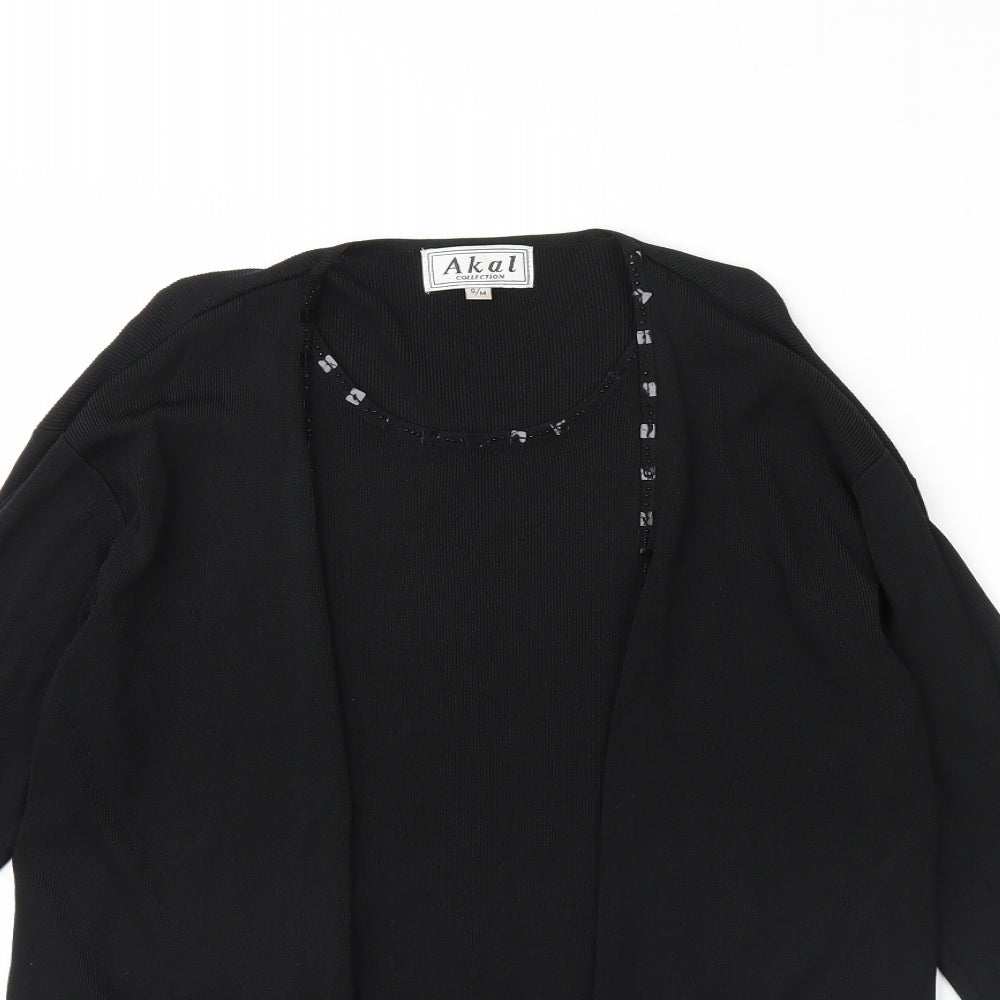 Womens UK Size S Akal Black Pullover Jumper