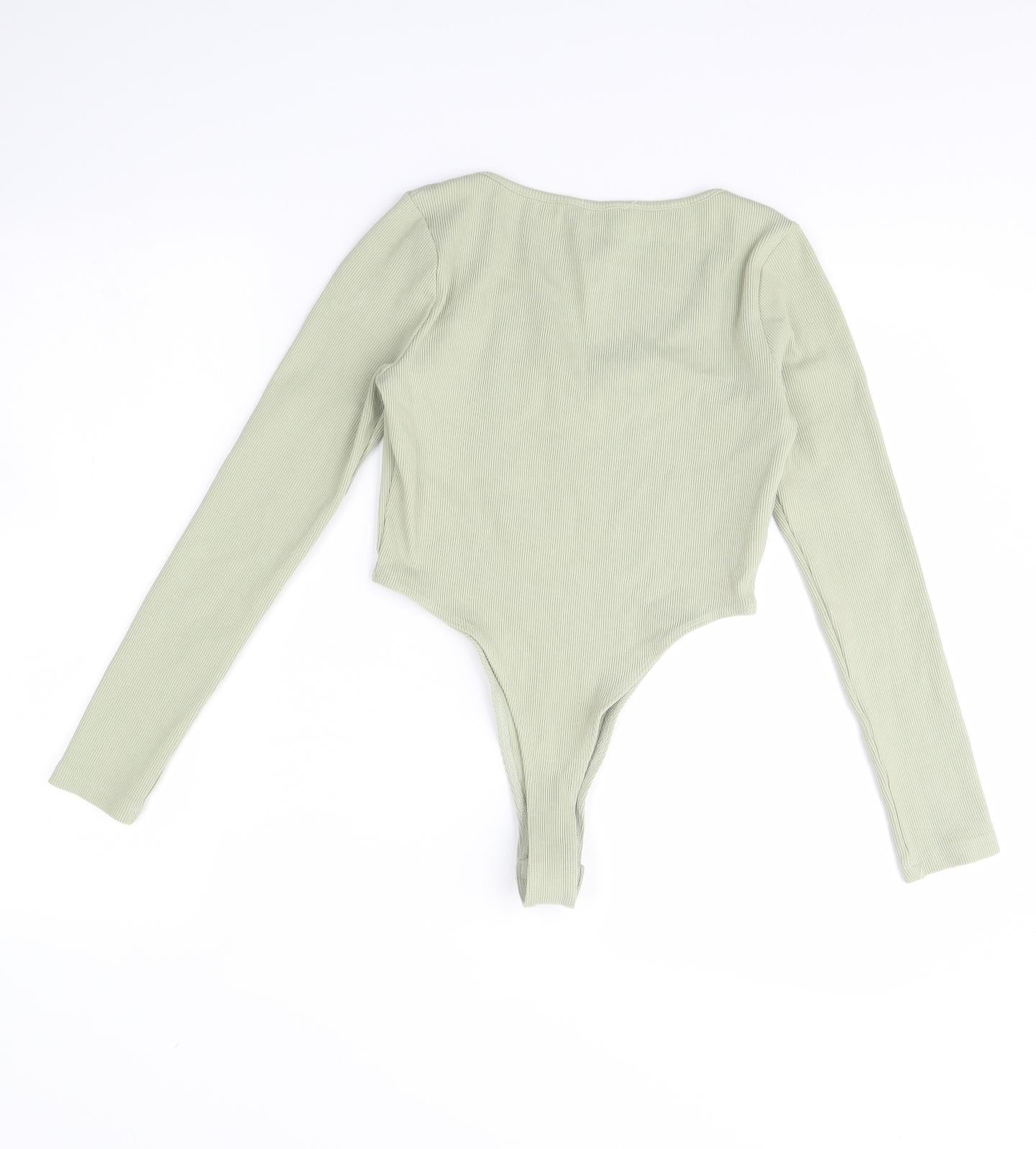 Misspap Womens Green   Bodysuit One-Piece Size 10