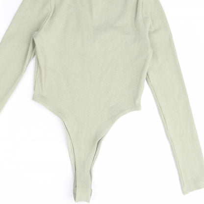 Misspap Womens Green   Bodysuit One-Piece Size 10
