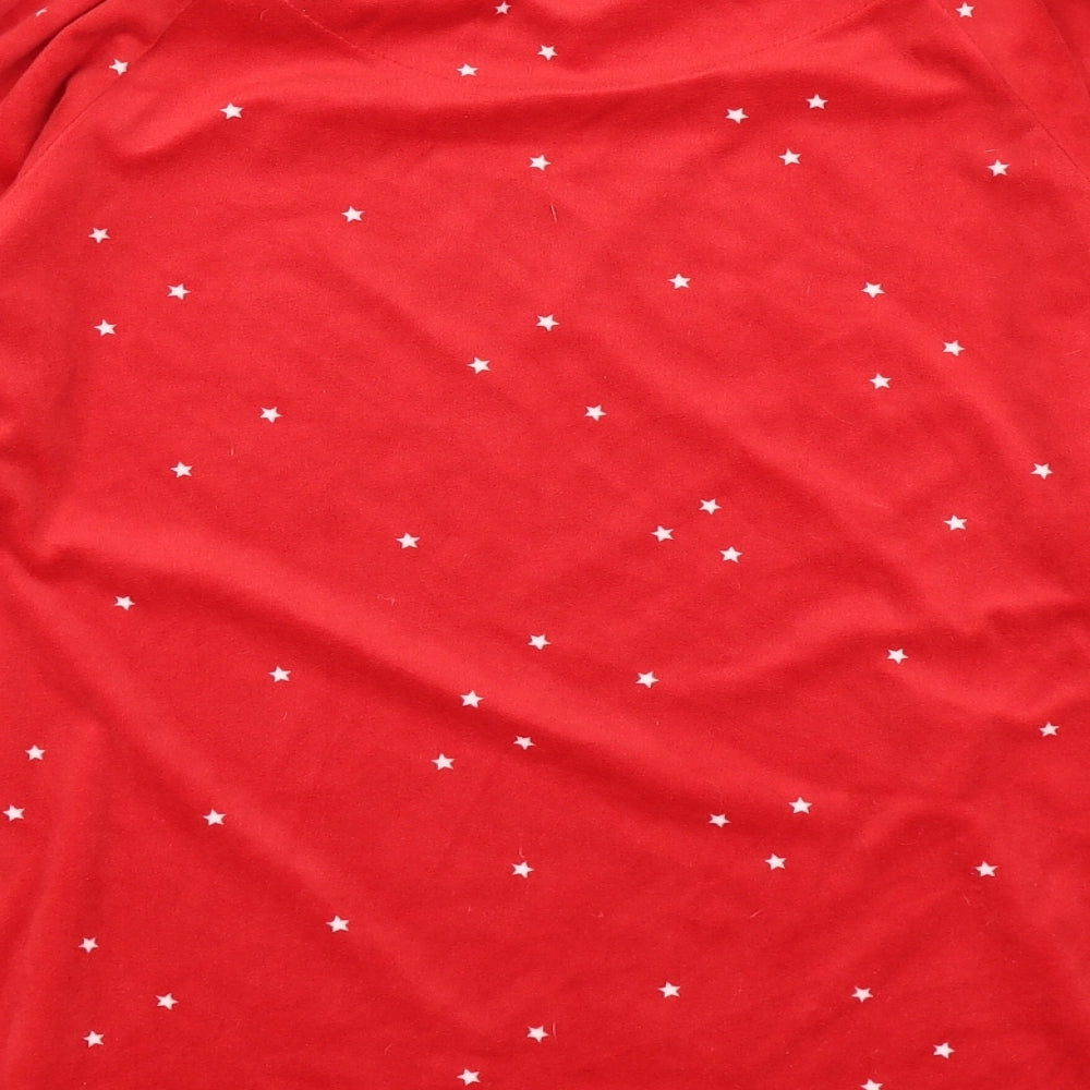 Love to Lounge Womens Red Polka Dot  Top Pyjama Top Size S