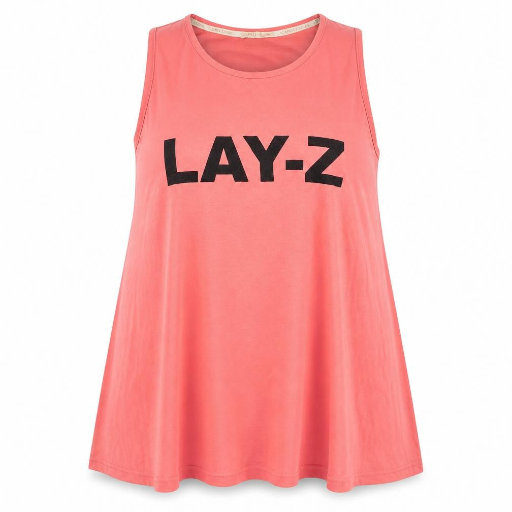 Womens UK Size 14 Capsule Pink Basic Tank