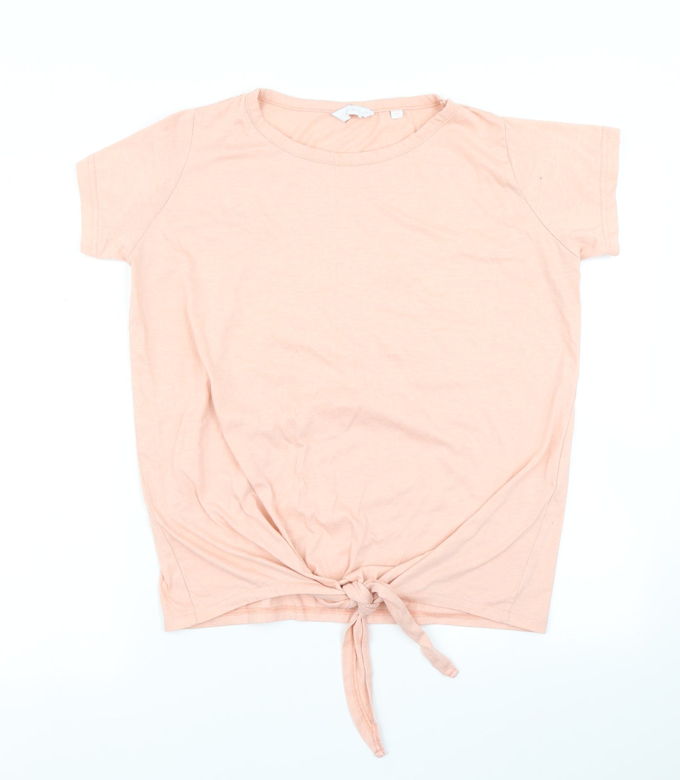 Womens UK Size 12 Pretty Secrets Pink Basic T-Shirt
