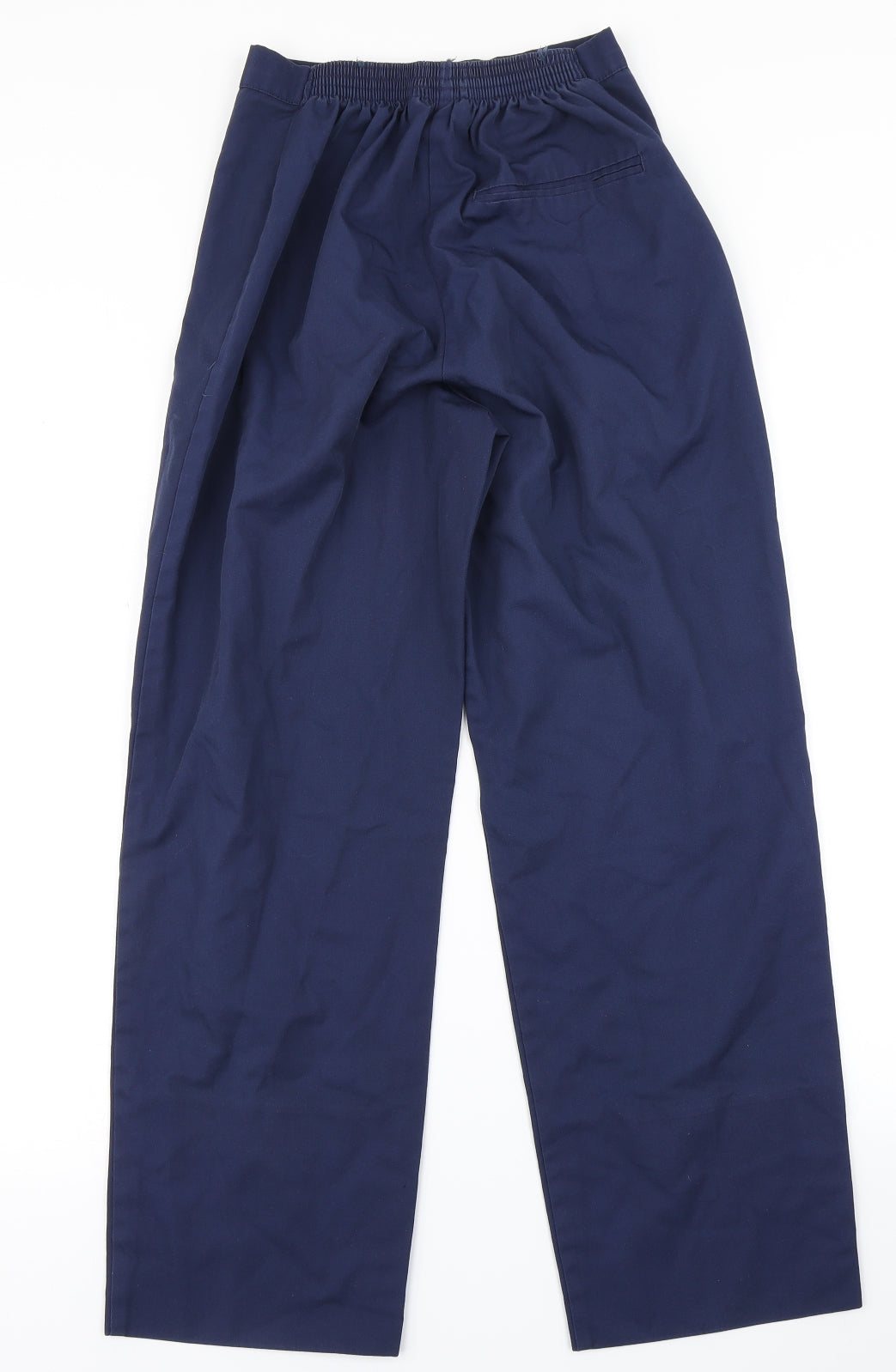 Womens UK Size 8 Simon Jersey Regular Fit Cargo Blue Trousers
