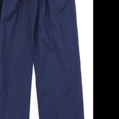 Womens UK Size 8 Simon Jersey Regular Fit Cargo Blue Trousers