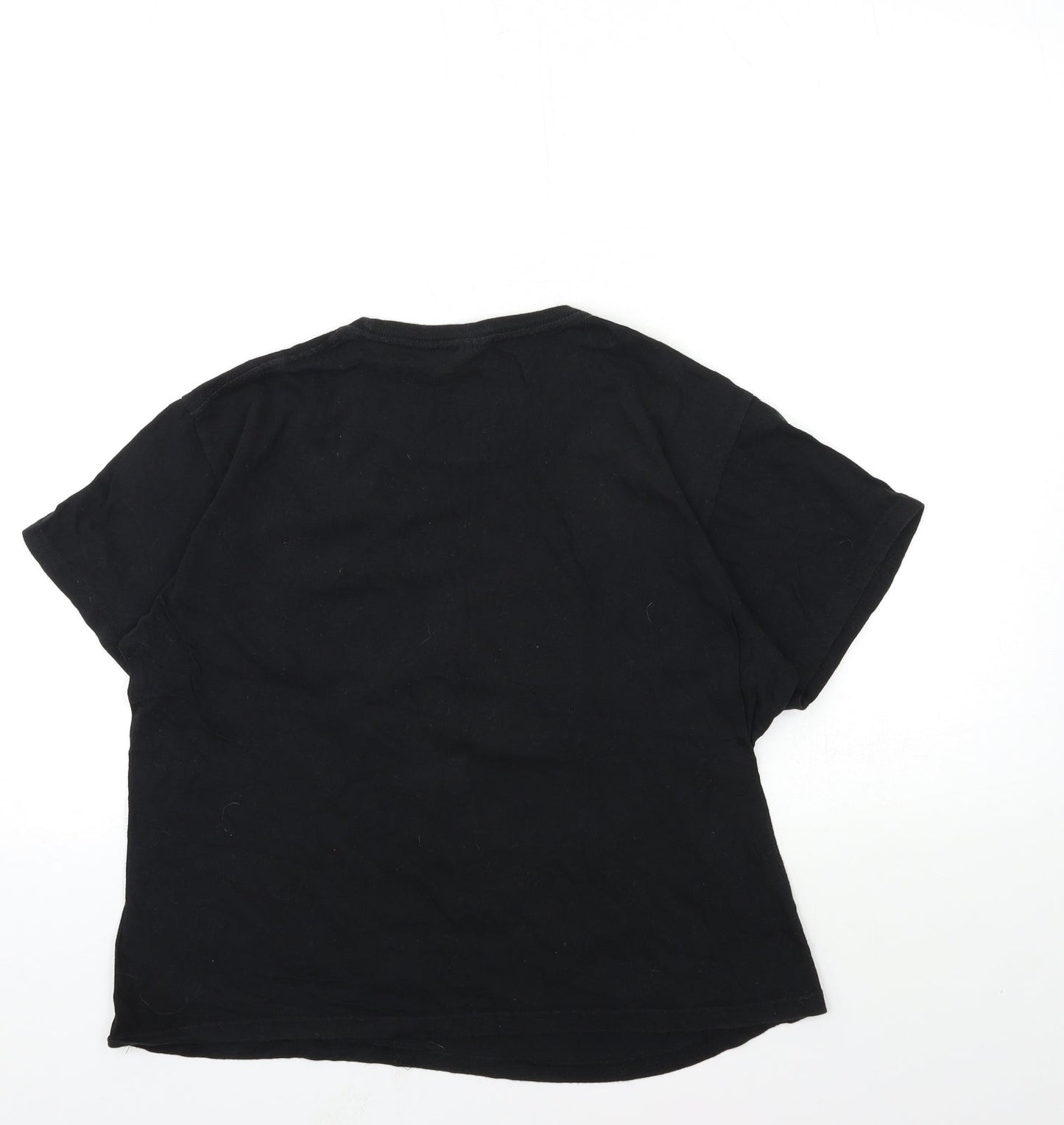 kenya Womens Black   Basic T-Shirt Size S