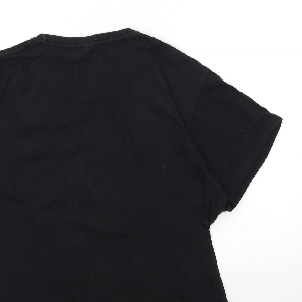 kenya Womens Black   Basic T-Shirt Size S