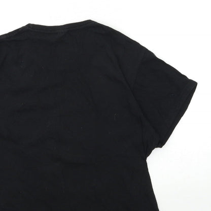 kenya Womens Black   Basic T-Shirt Size S