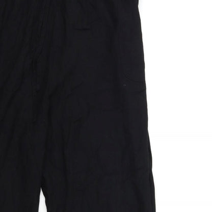 Simply Be Womens Black   Jogger Trousers Size 42 in L26 in