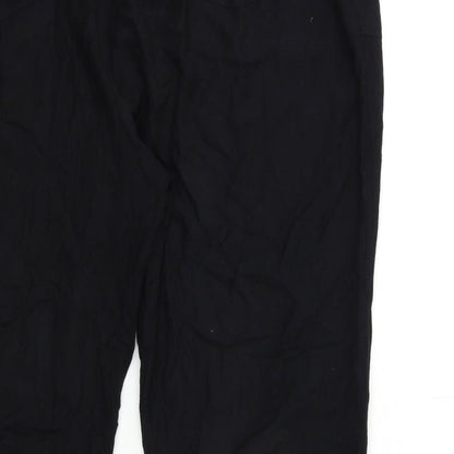 Simply Be Womens Black   Jogger Trousers Size 42 in L26 in