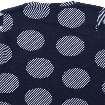 Womens UK Size 14 Marks and Spencer Blue Pullover Jumper