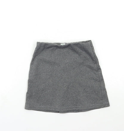 Adams Girls Grey   A-Line Skirt Size 4 Years
